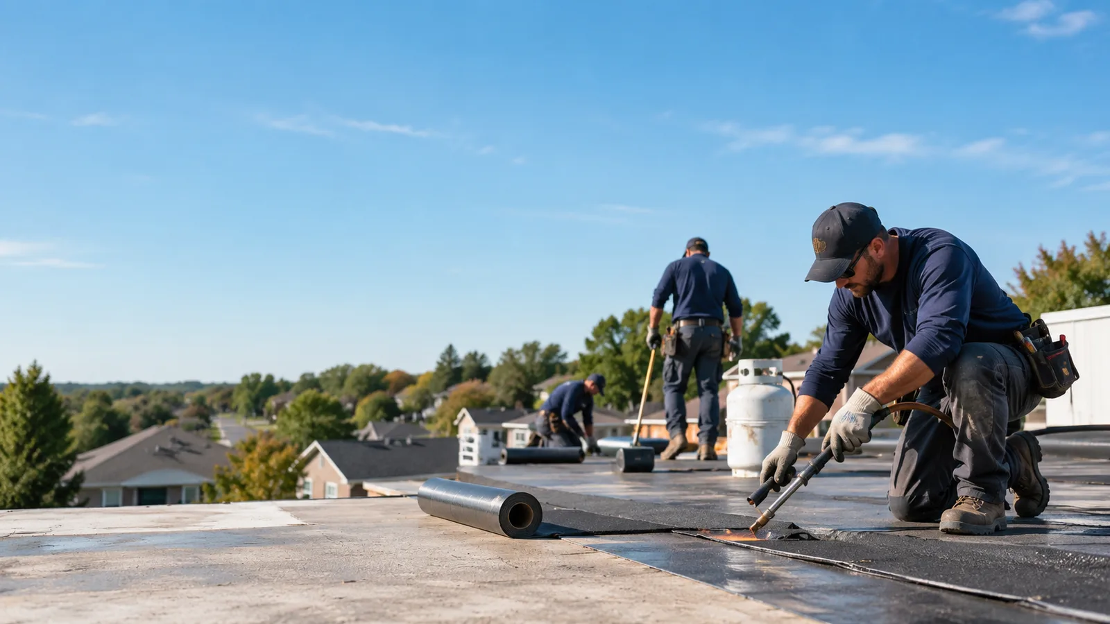 Flat Roof Leak Repair providers in Port Jefferson, OH